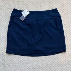 Adidas Dark Blue Skort Size Large with Pockets